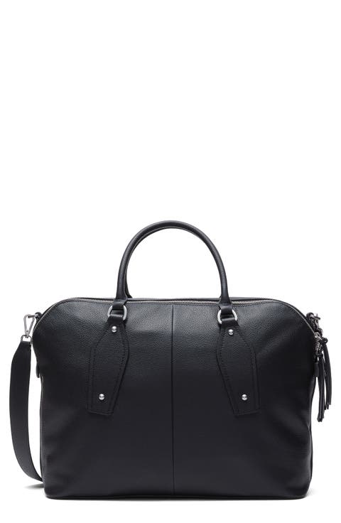Large Gramercy Leather Satchel