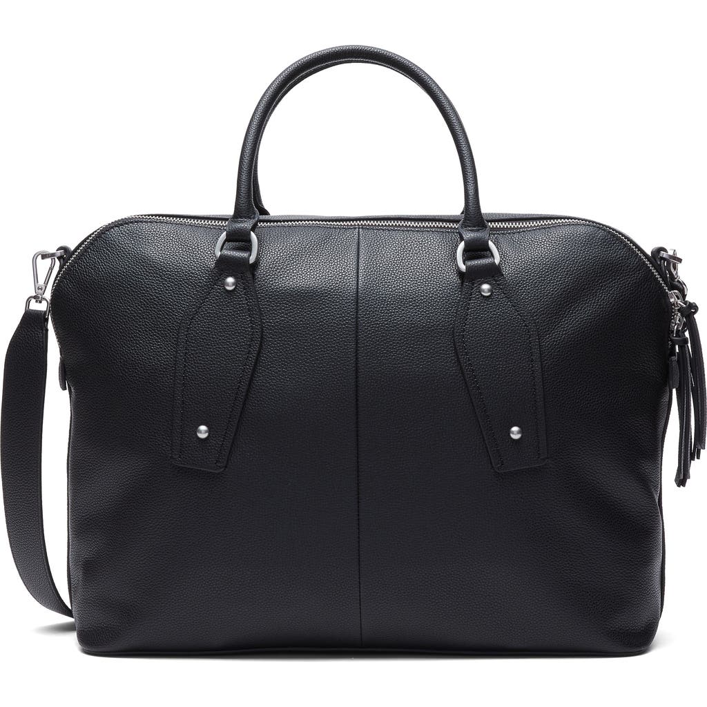 Rag & Bone Large Gramercy Leather Satchel In Black