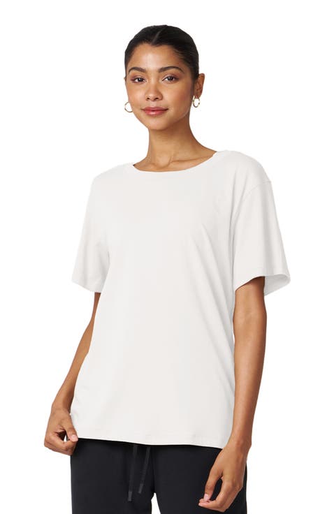 Rebody Essentials Oversized Short Sleeve Top