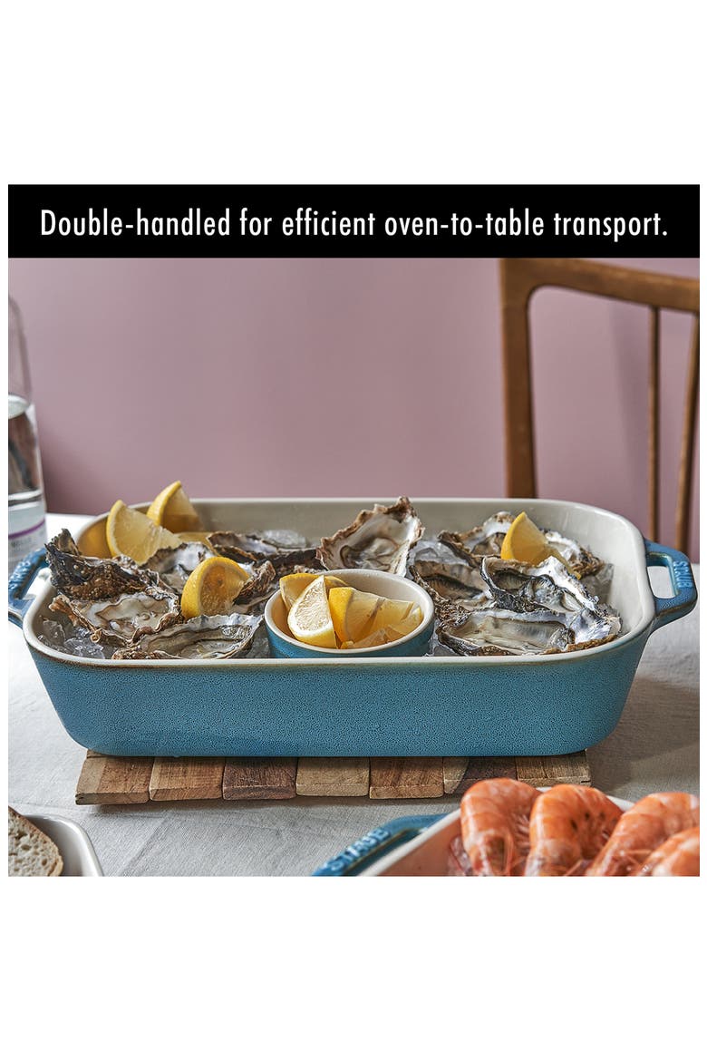 Rustic Turquoise 2-Piece Rectangular Baking Dish Set, Alternate, color, RUSTIC TURQUOISE