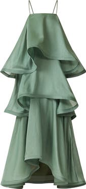 Elliatt Noemi Tiered Voile Maxi Dress