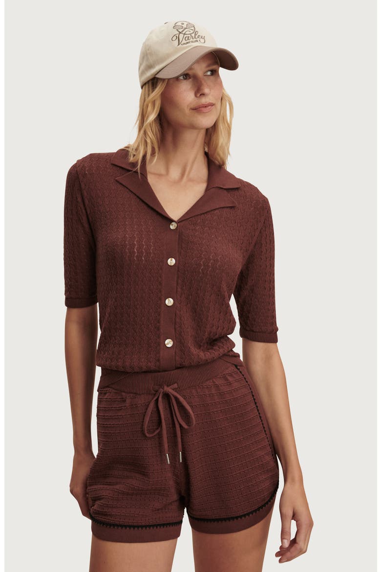 Morden Knit Shorts, Alternate, color, IRONWOOD