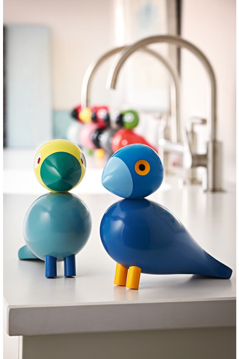 Kay Bojesen Songbird, Alternate, color, Blue