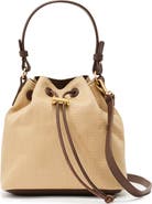 Reiss Evie Woven Bucket Bag