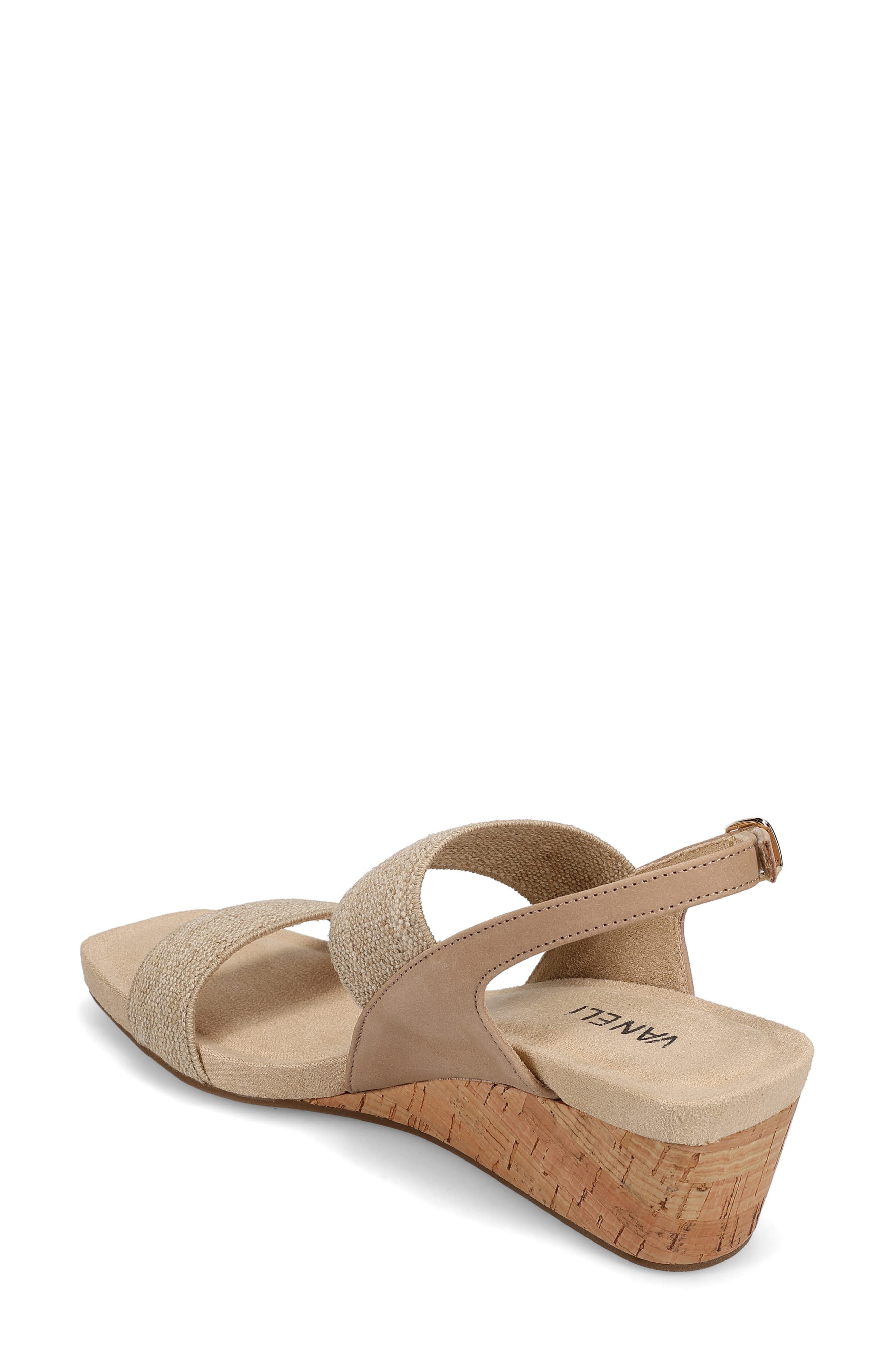 VANELi Catlee Wedge Sandal, Alternate, color, Natural