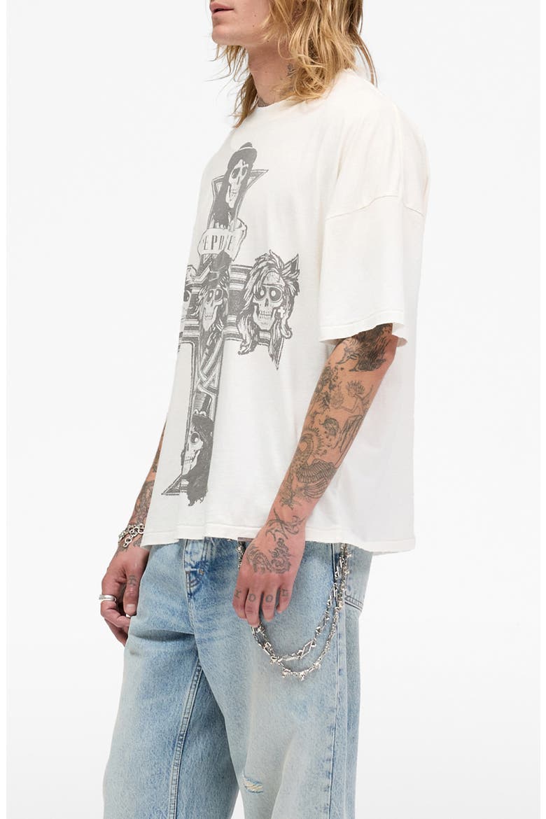G 'n' R Cotton T-Shirt, Alternate, color, WASHED ECRU