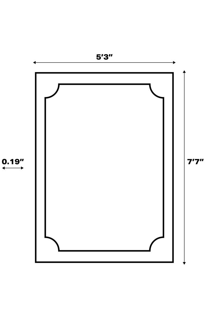 JONATHAN Y Sukie Modern Offset Stripe Indoor/Outdoor Area Rug, Alternate, color, Black/Ivory