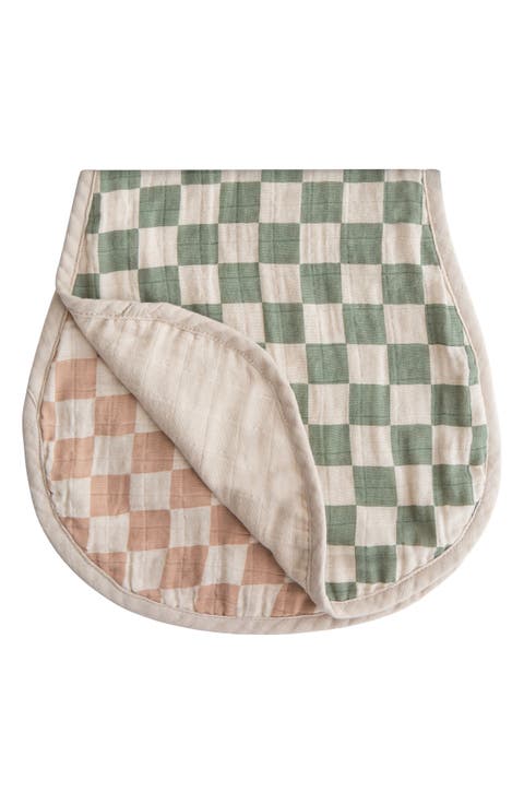 Assorted 2-Pack Organic Cotton Muslin Burp Cloths (Baby)