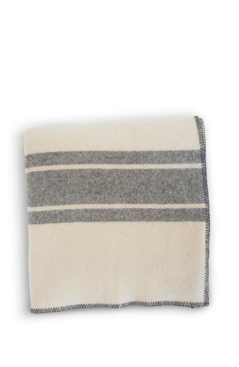 Evangeline A-Frame Merino Wool Blankets, Main, color, A-Frame Classic Grey