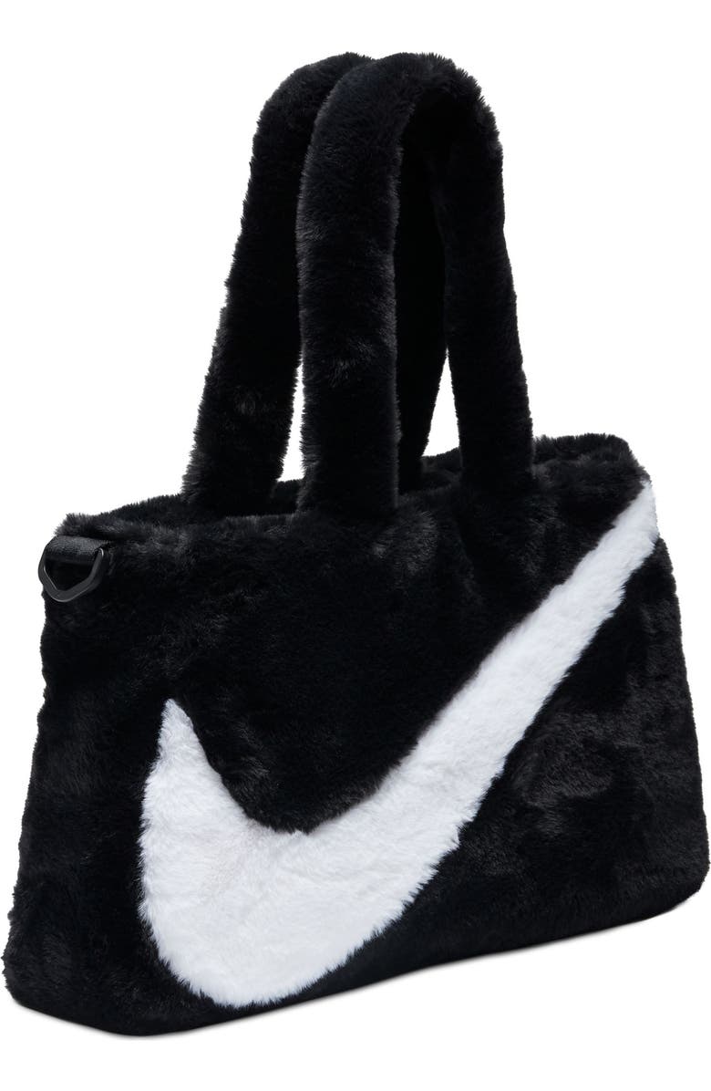 Nike Sportswear Faux Fur Tote Bag, Alternate, color,