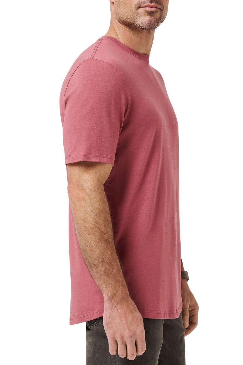 Cloud Crewneck T-Shirt, Alternate, color, ROAN ROUGE
