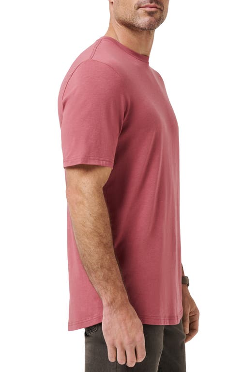 Travismathew Cloud Crewneck T-shirt In Pink