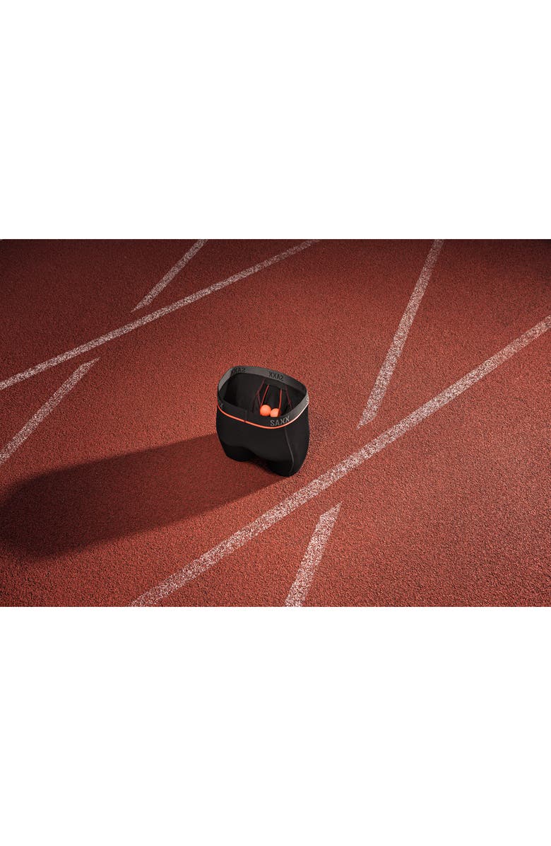 SAXX Ultra Super Soft Boxer Briefs, Alternate, color, Horizon Stripe- Navy