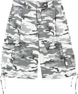 Elwood Baggy Camo Shorts
