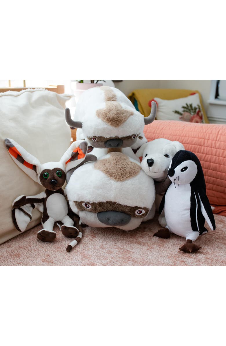 Toynk Avatar The Last Airbender 13-Inch Character Plush Toy | Momo, Alternate, color, White