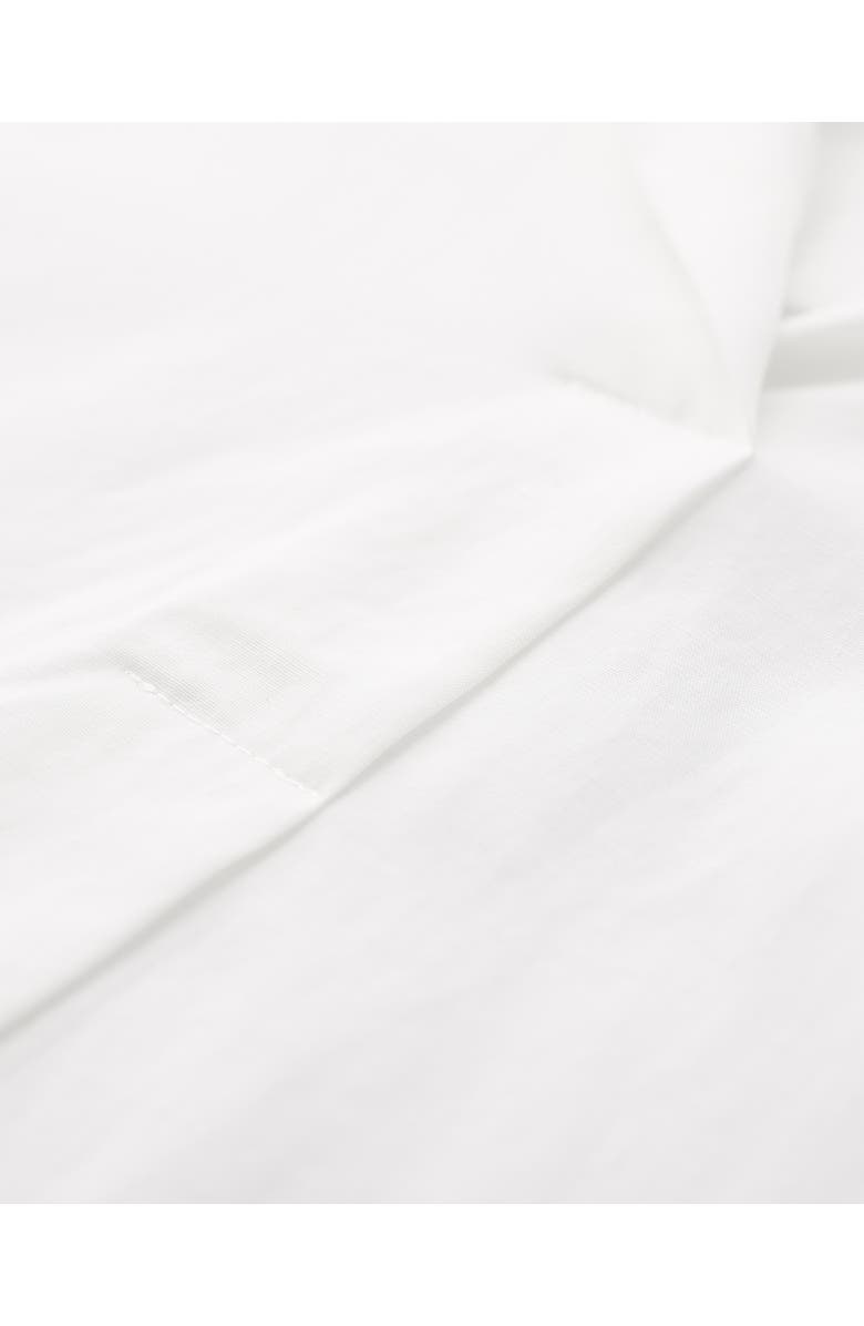 Celtic & Co. Short Sleeve Relaxed Fit Blouse, Alternate, color, Chalk