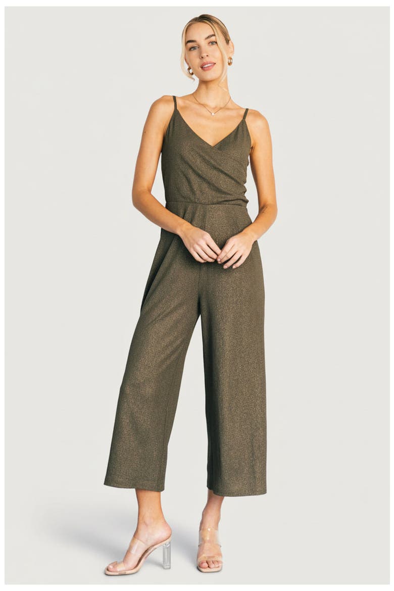 Valencia Jumpsuit, Main, color, Olive Shimmer