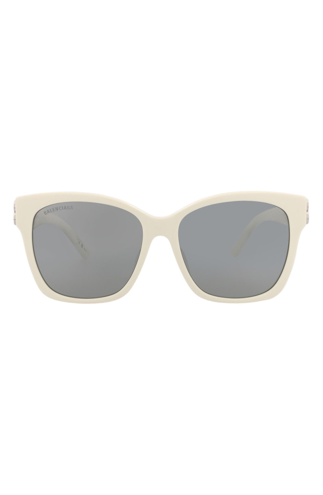 Balenciaga 57mm Square Sunglasses