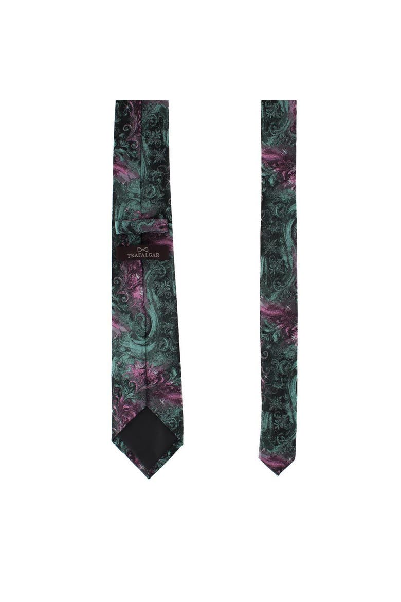 Big and Tall Arcane Storm Silk Novelty Neck Tie, Alternate, color, Multiple