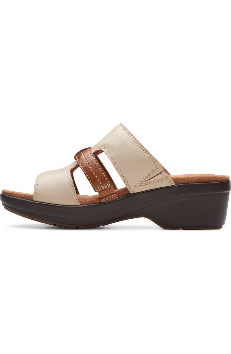 Clarks<sup>®</sup> Tuleah Jane Slide Sandal, Alternate, color, Sand Combi
