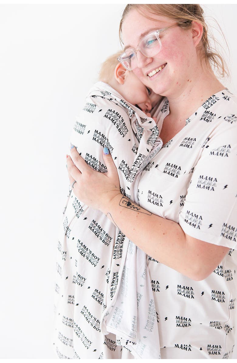 Charlie Lou Baby<sup>®</sup> Stretchy Swaddle | Mama's Boy, Alternate, color, 