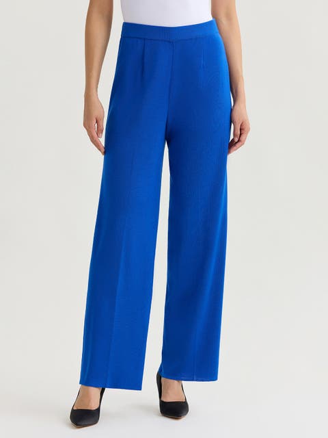 Nancy Wide Leg Mylana Knit Pant