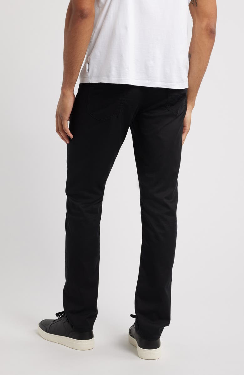 AG Tellis Airluxe<sup>™</sup> Commuter Performance Sateen Slim Fit Pants, Alternate, color, True Black