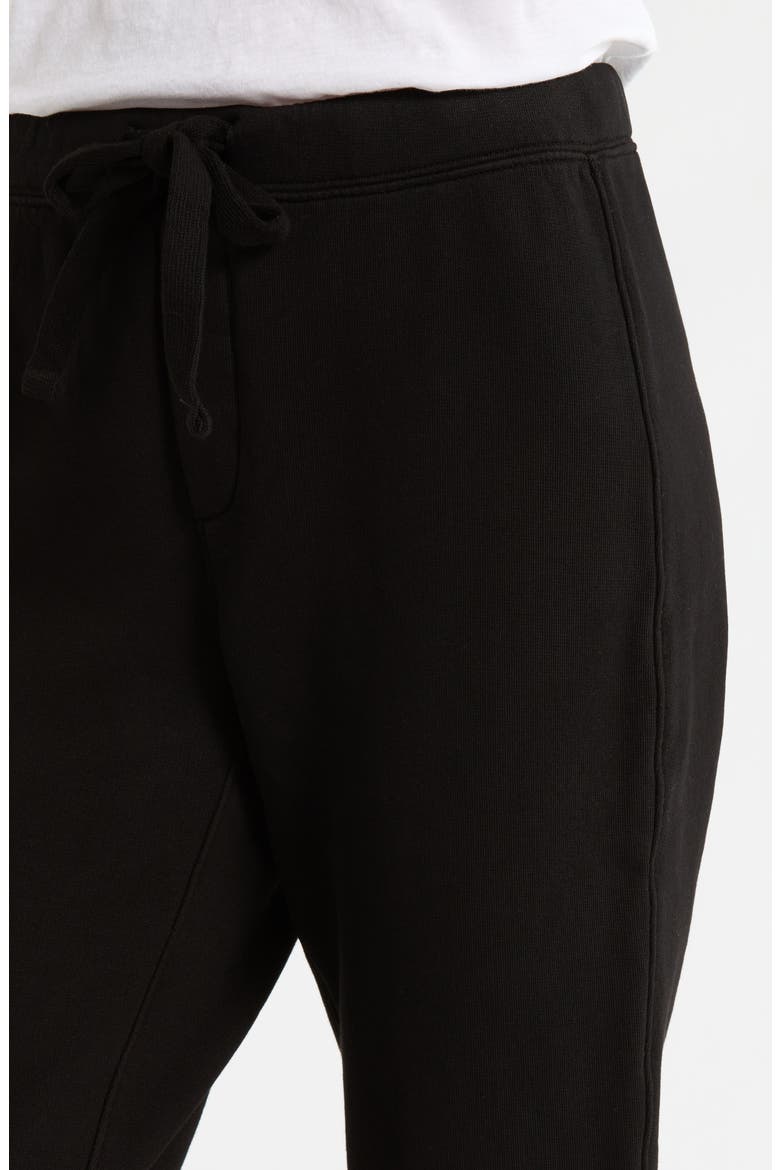 Christine Tulip Hem Joggers, Alternate, color, BLACK