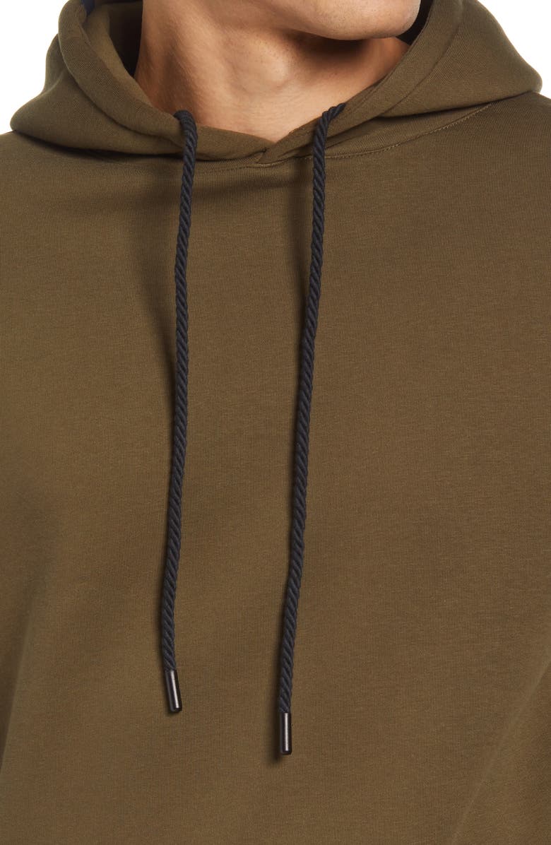 Stone Rose Solid Fleece Hoodie, Alternate, color, 