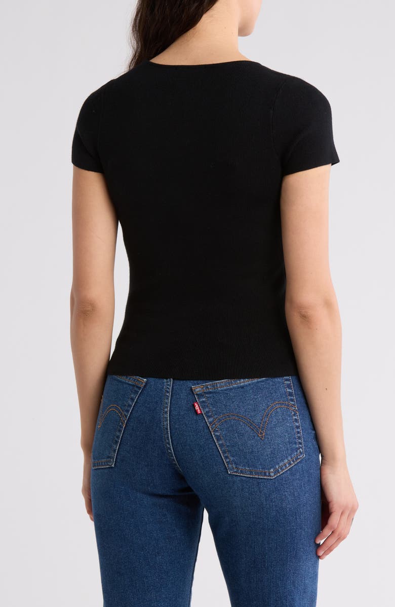 Leith Compact Short Sleeve Sweater, Alternate, color,