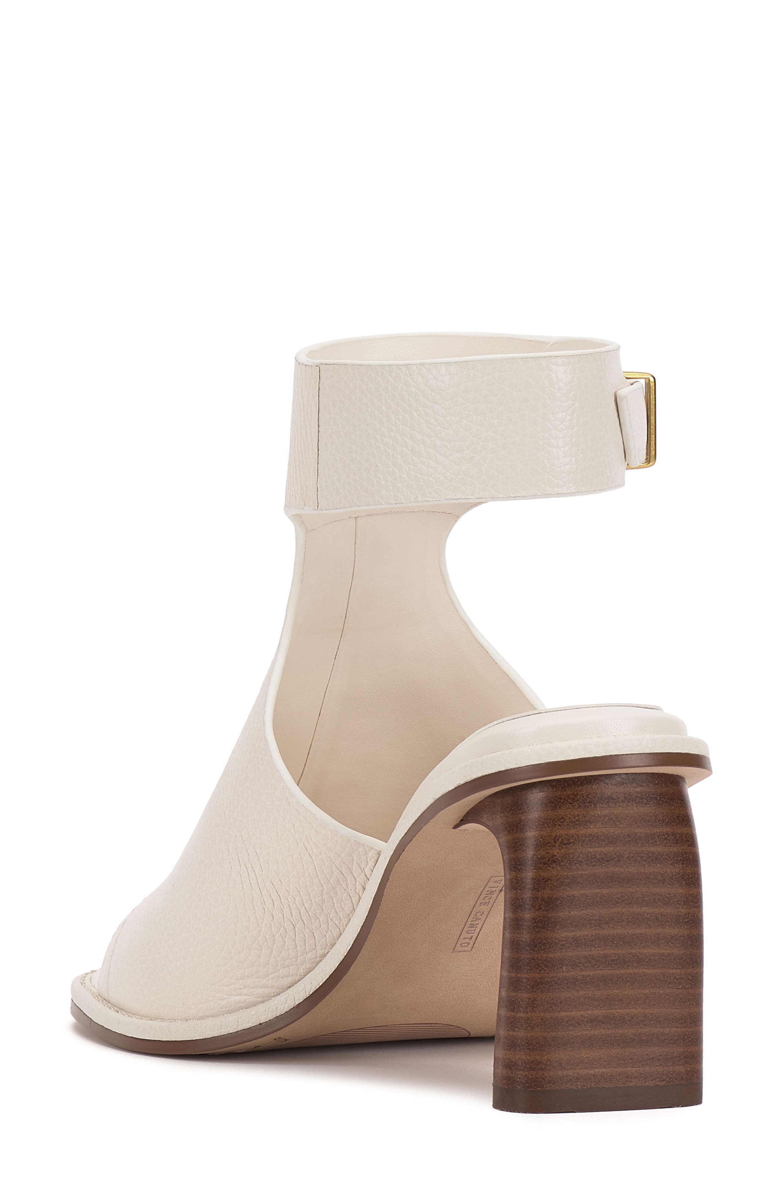 Vince Camuto Faelan Peep Toe Sandal, Alternate, color, Coconut Cream