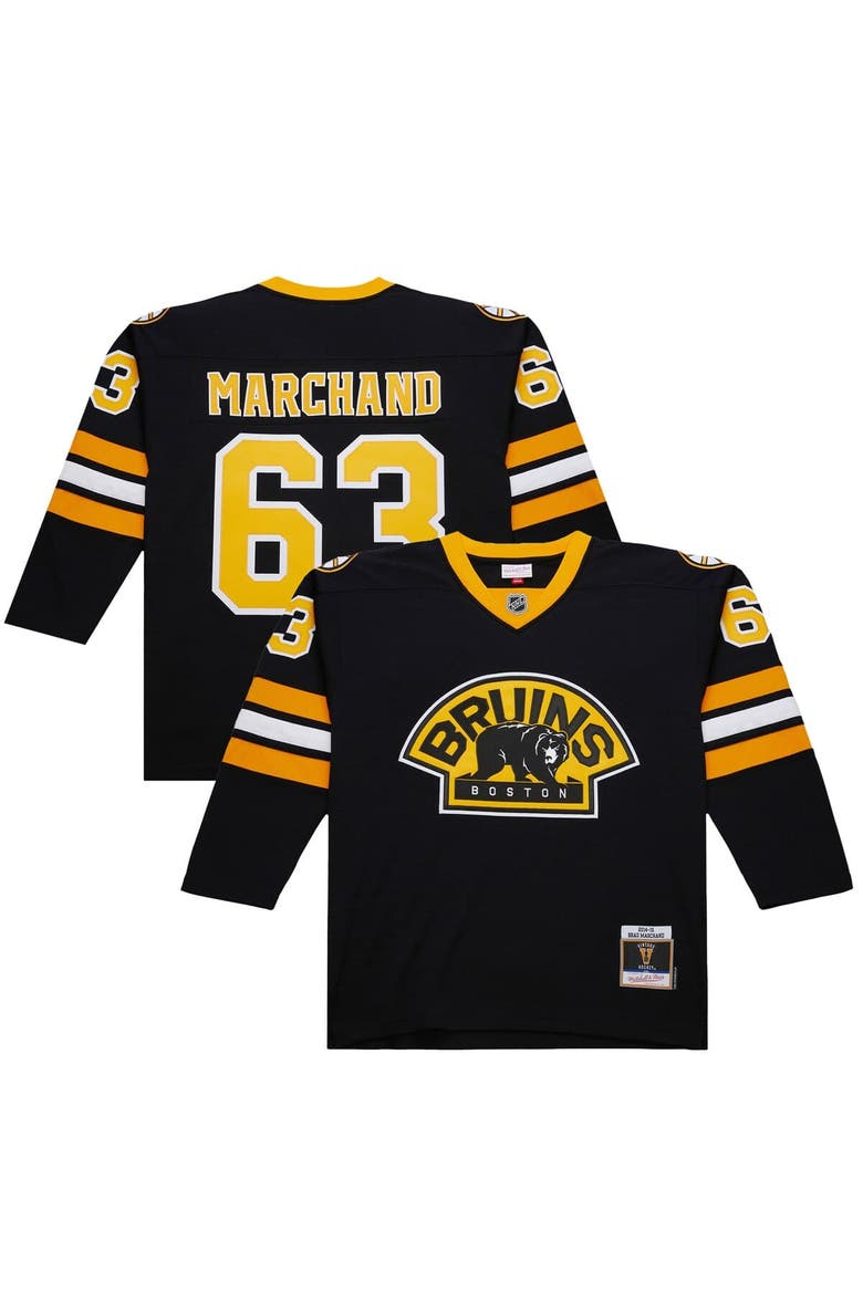 Men's Brad Marchand Black Boston Bruins 2014-15 Power Play Jersey, Alternate, color, Black