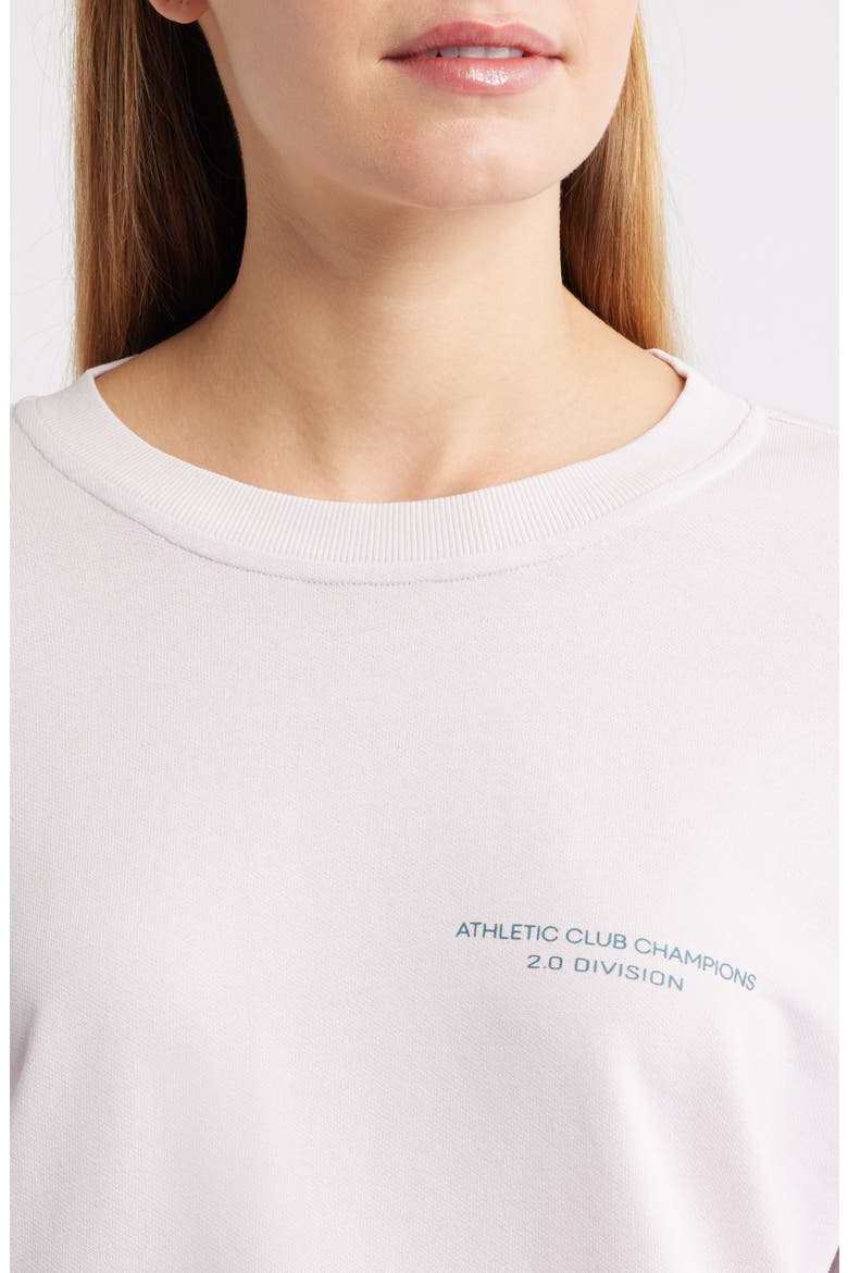 Logo Graphic Sweatshirt, Alternate, color, LILAC