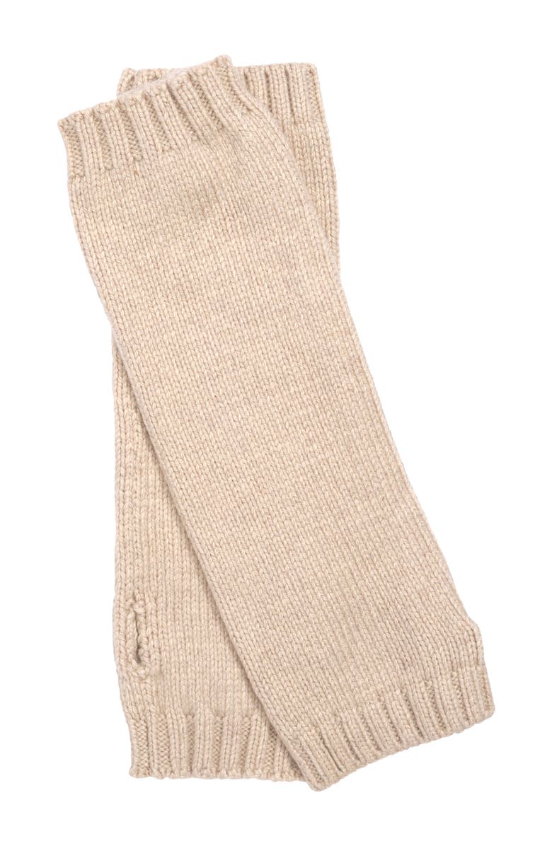 Echo Drapey Armwarmers, Main, color, Cream