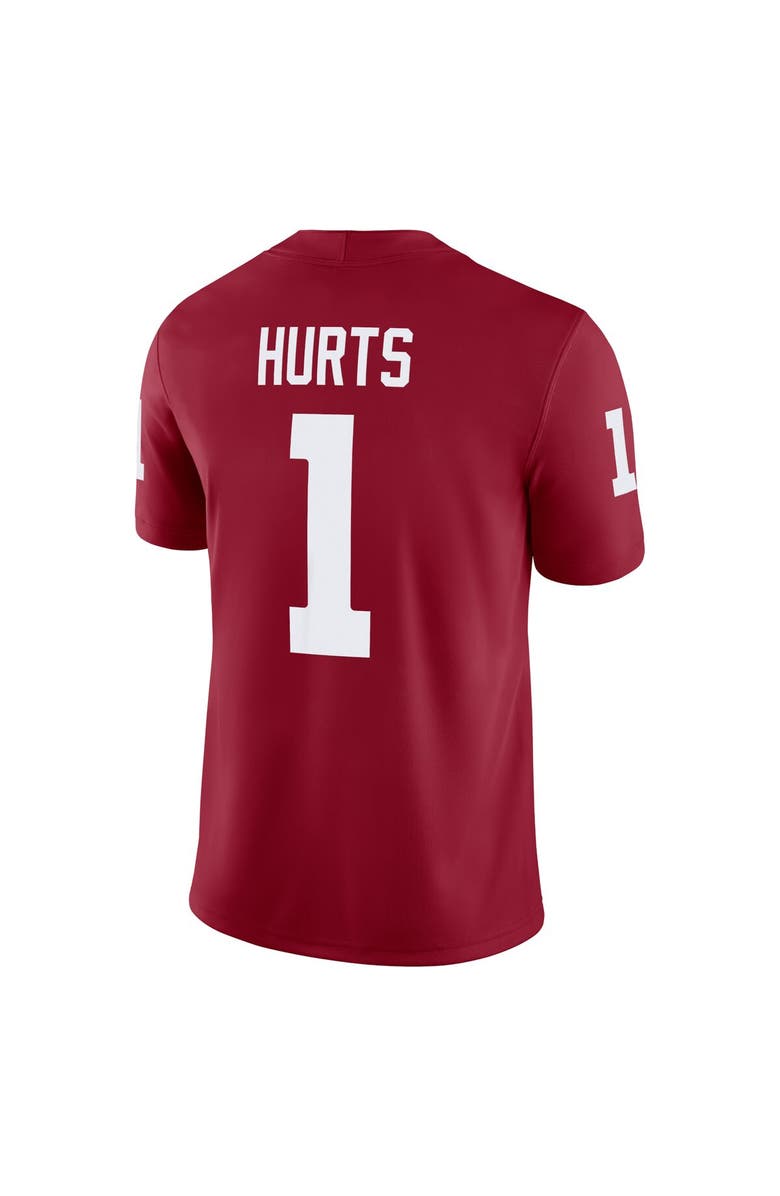 Jordan Brand Men's Jordan Brand Jalen Hurts Crimson Oklahoma Sooners Alumni Player Game Jersey, Alternate, color, 
