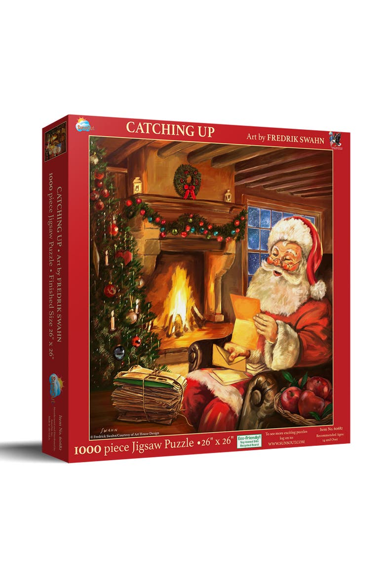 Catching Up 1000 piece Jigsaw Puzzle for Adults, Main, color, Multicolor