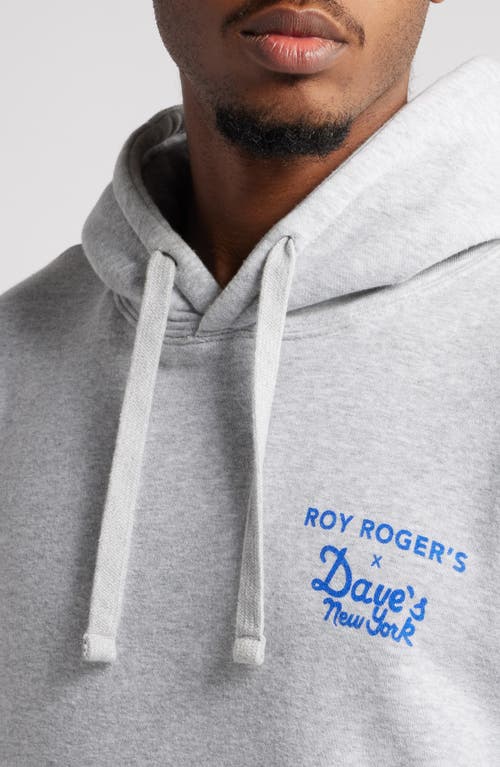 ROY ROGER'S X DAVE'S NEW YORK ROY ROGERS X DAVE'S NEW YORK GENDER INCLUSIVE LOGO GRAPHIC HOODIE 