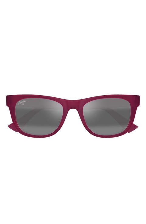Kaulike 53mm PolarizedPlus2® Rectangular Sunglasses
