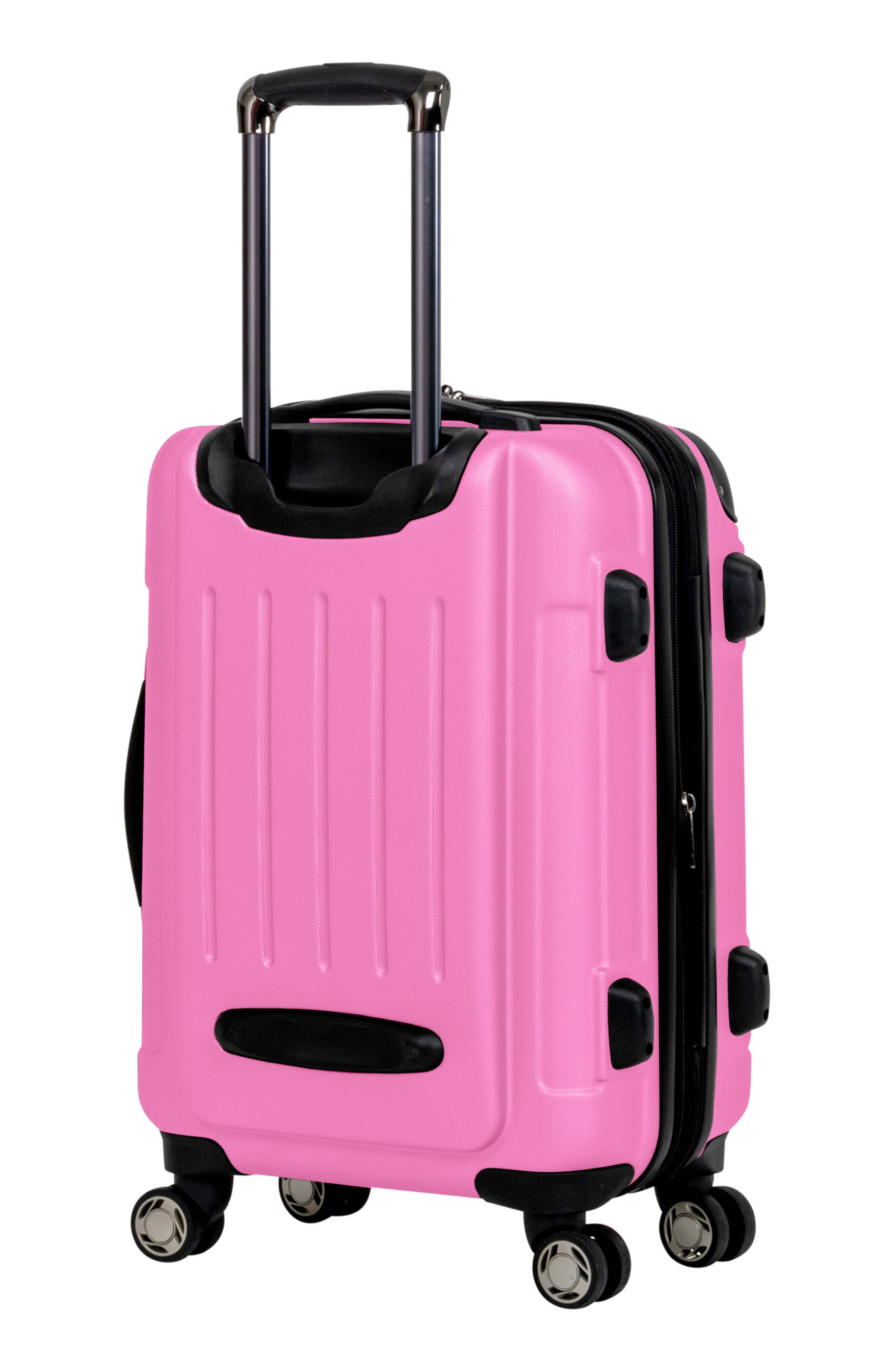 Kenneth Cole Renegade 20” Lightweight Hardside Expandable Carry-On Luggage, Alternate, color, Watermelon