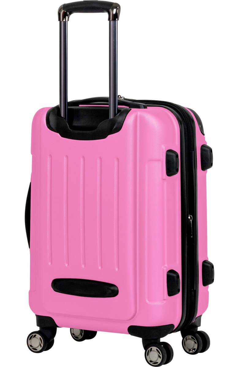 Kenneth Cole Renegade 20” Lightweight Hardside Expandable Carry-On Luggage, Alternate, color, Watermelon