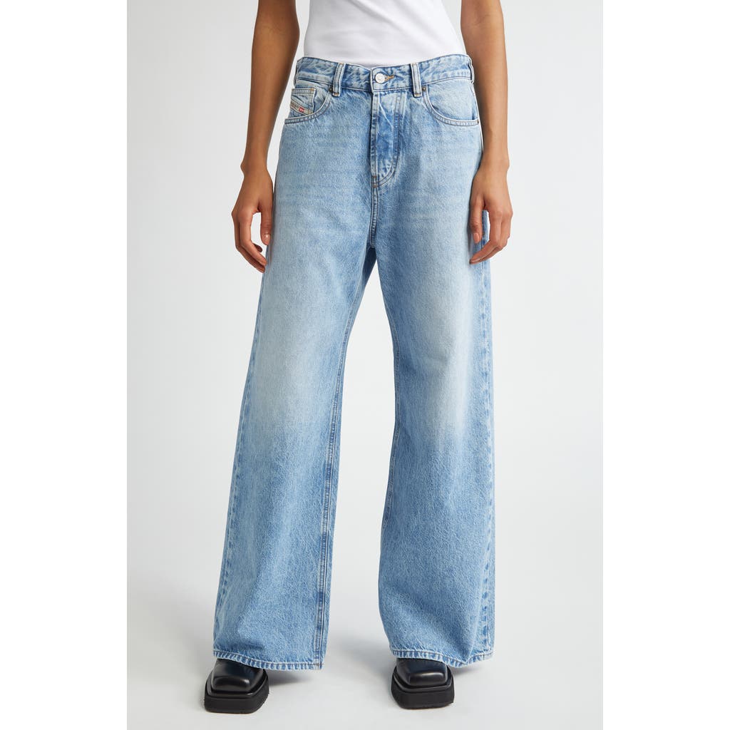 DIESEL® 1996 D-Sire Low Rise Wide Leg Jeans in Denim  product