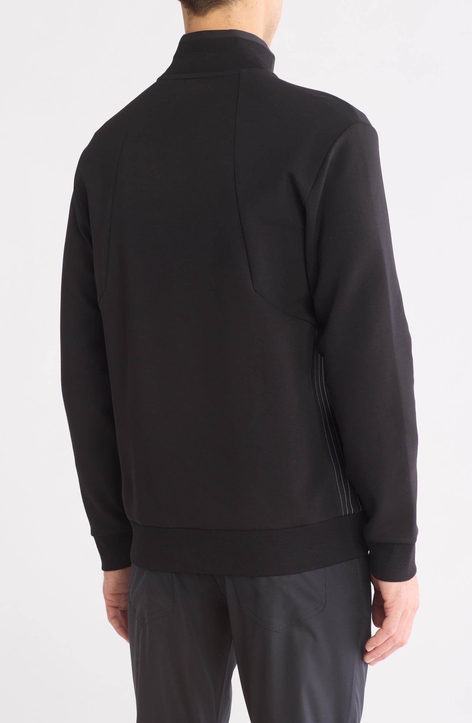 BOSS Skaz Stretch Cotton Blend Track Jacket | Nordstromrack