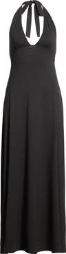 PacSun Alexa Plunge Halter Neck Midi Dress