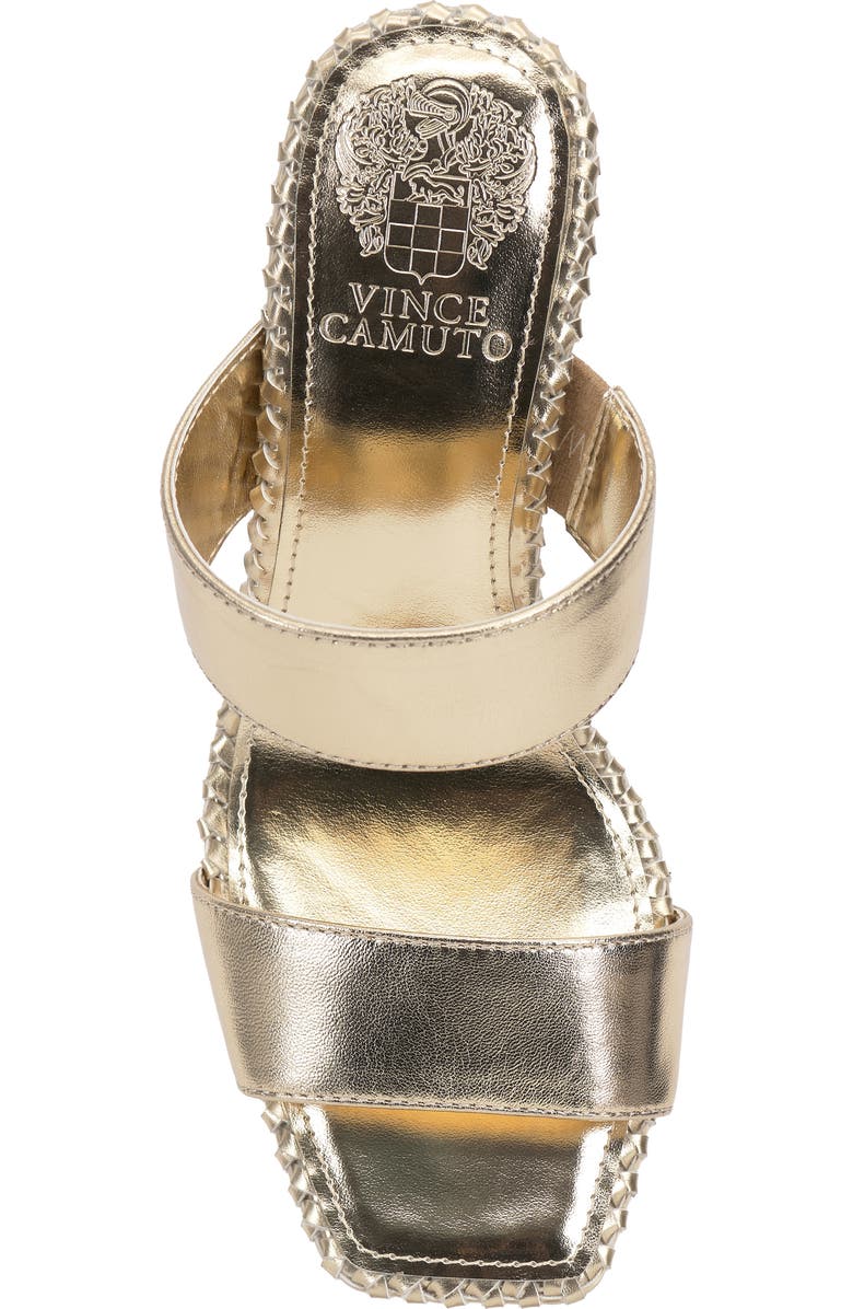 Vince Camuto Kaden Slide Sandal, Alternate, color, Egyptian Gold