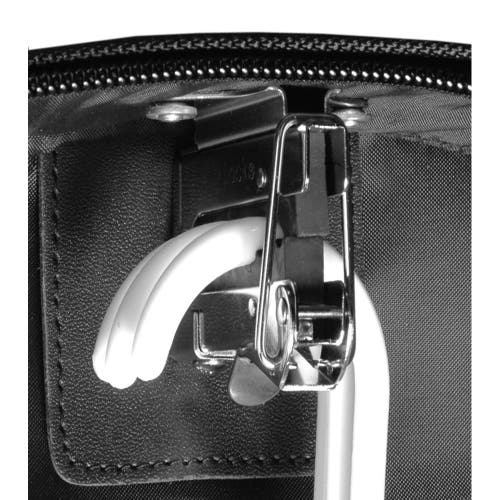 Wallybags 45" Premium Framed Garment Bag With Shoulder Strap And Multiple Pockets In Gray