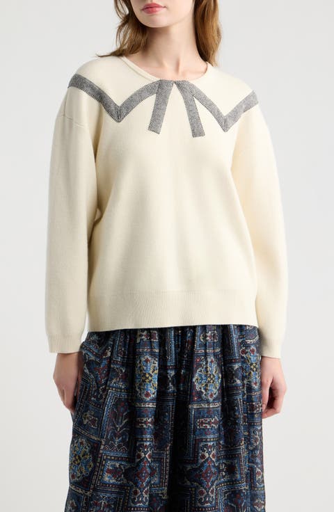 The Bow Merino Wool Sweater