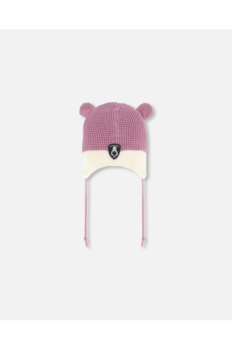 Baby Girl's Peruvian Knit Hat Dusty Purple, Alternate, color, Orchid Haze