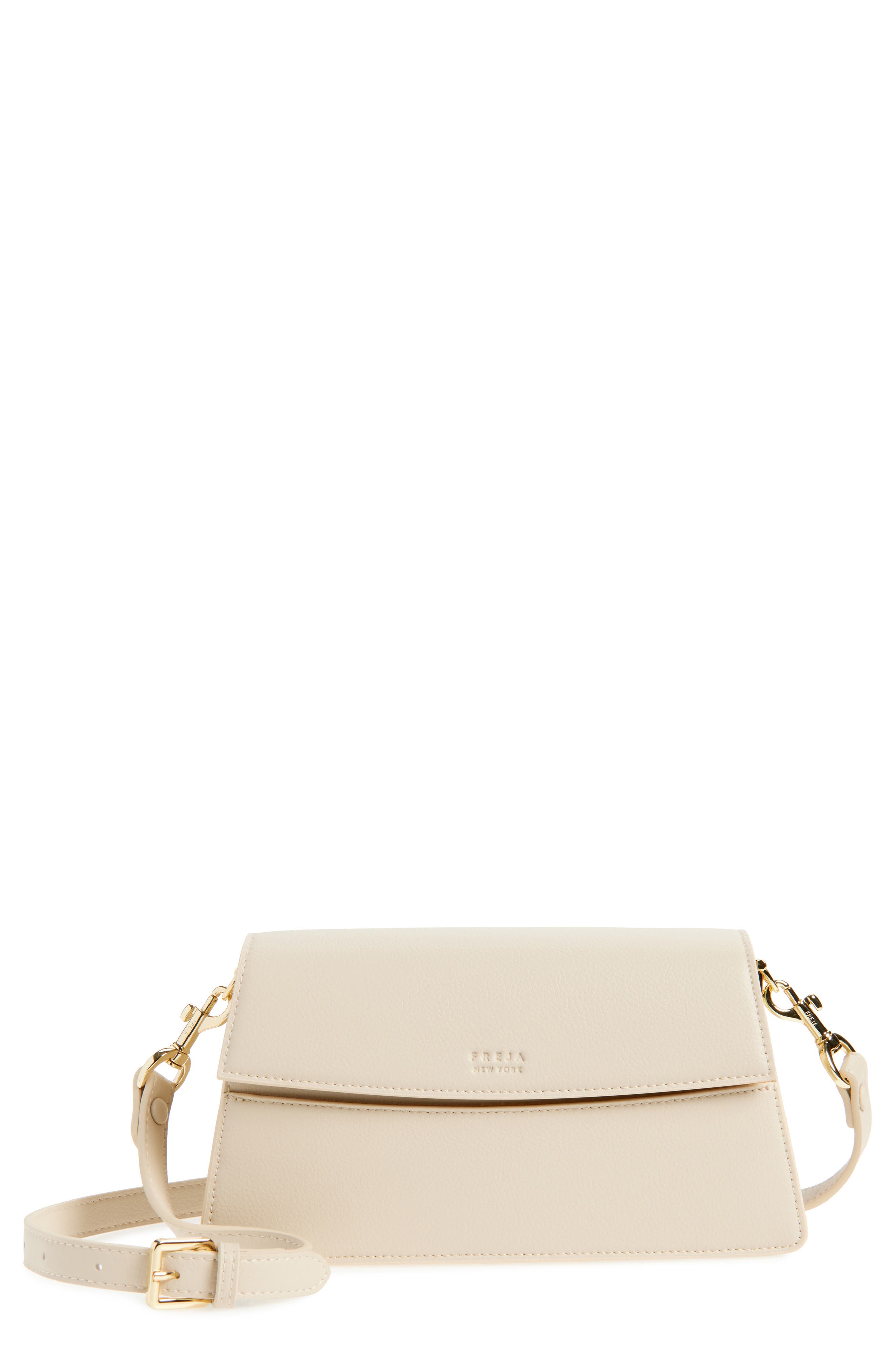 Freja New York Mini Faux Leather Shoulder Bag, Main, color, 