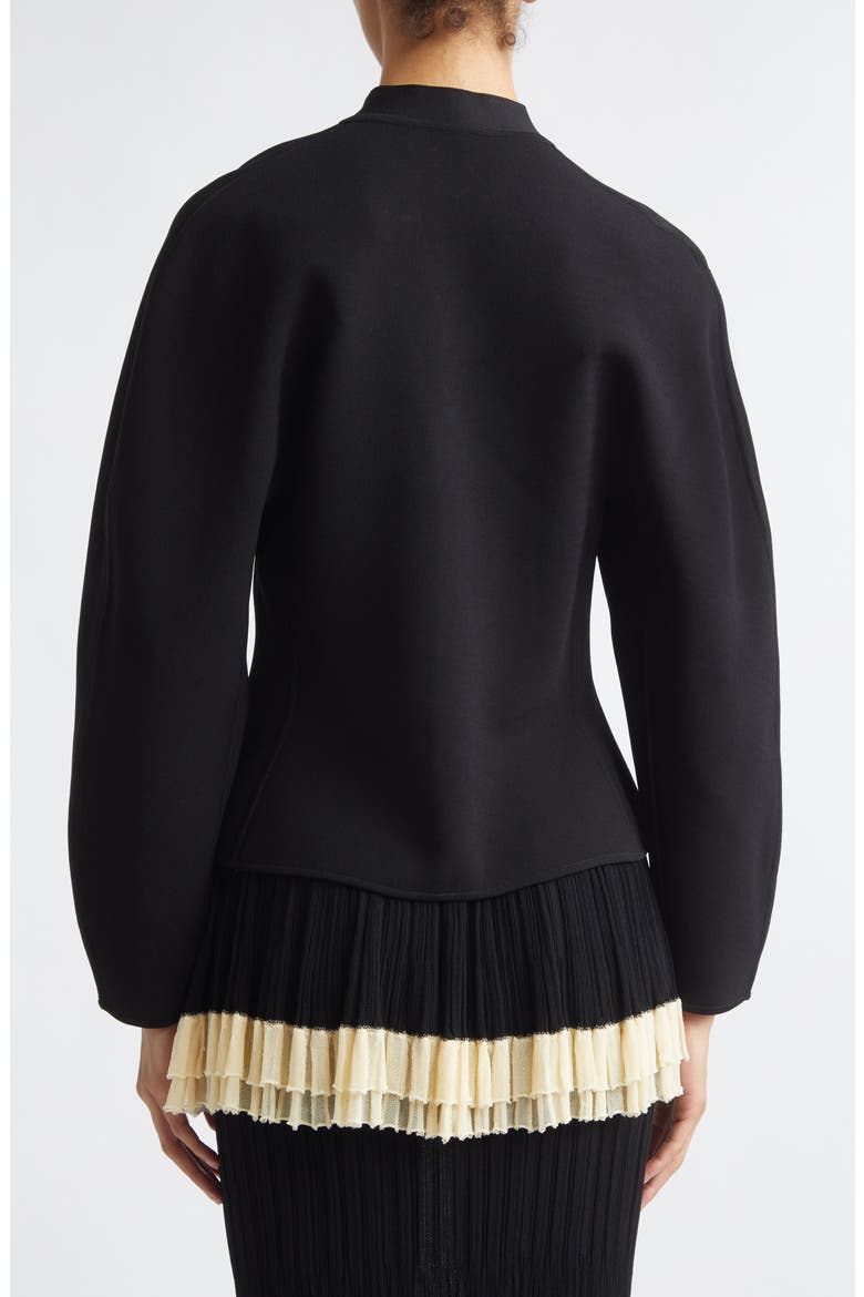 Henry Dolman Sleeve Cardigan, Alternate, color, BLACK