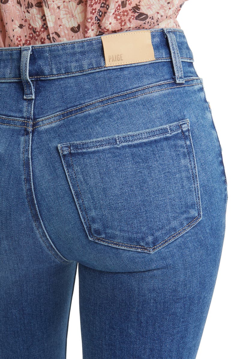 PAIGE Laurel Canyon High Waist Flare Jeans, Alternate, color,